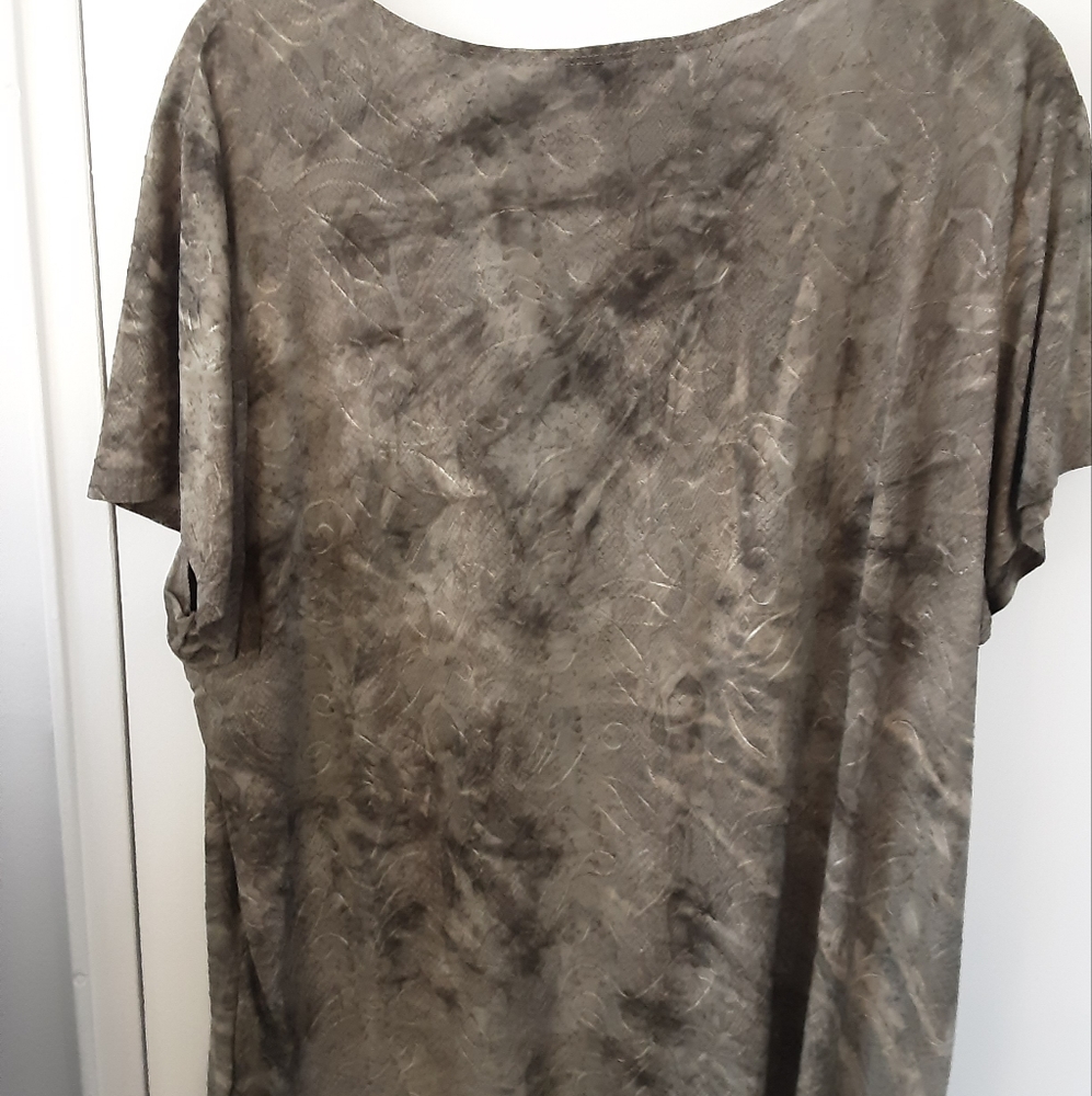 Kaki green blouse